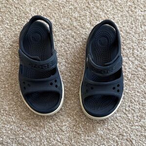 CROCS Navy Kids Sandals c8